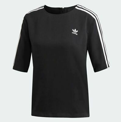 Adidas Originals WMNS T shirt 3 Stripes Tee black DX3695 6
